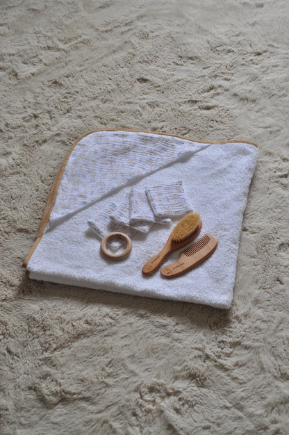 Cape de bain & lingettes - Douceur de coton