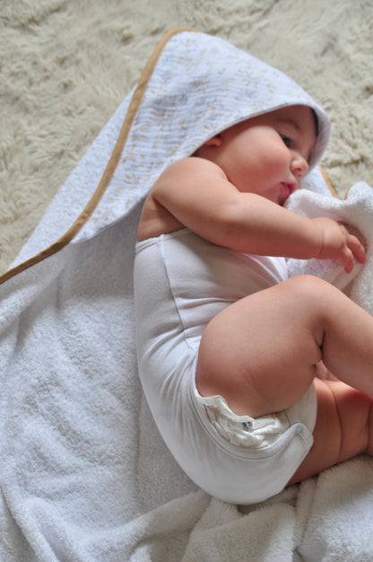 Cape de bain & lingettes - Douceur de coton